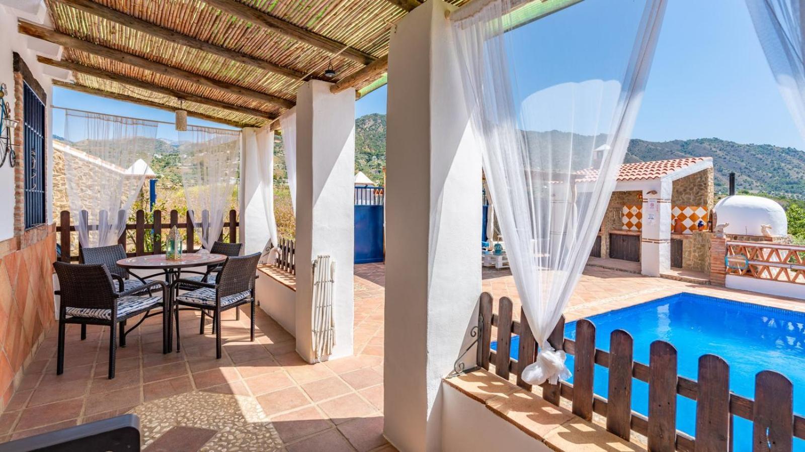 Villa Cortijo El Mirador Frigiliana By Ruralidays Exterior foto