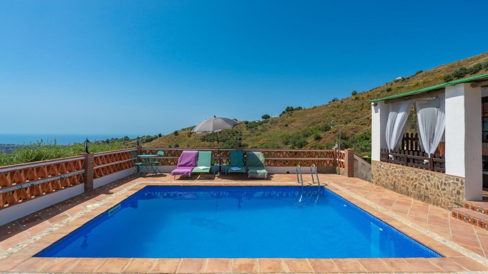 Villa Cortijo El Mirador Frigiliana By Ruralidays Exterior foto