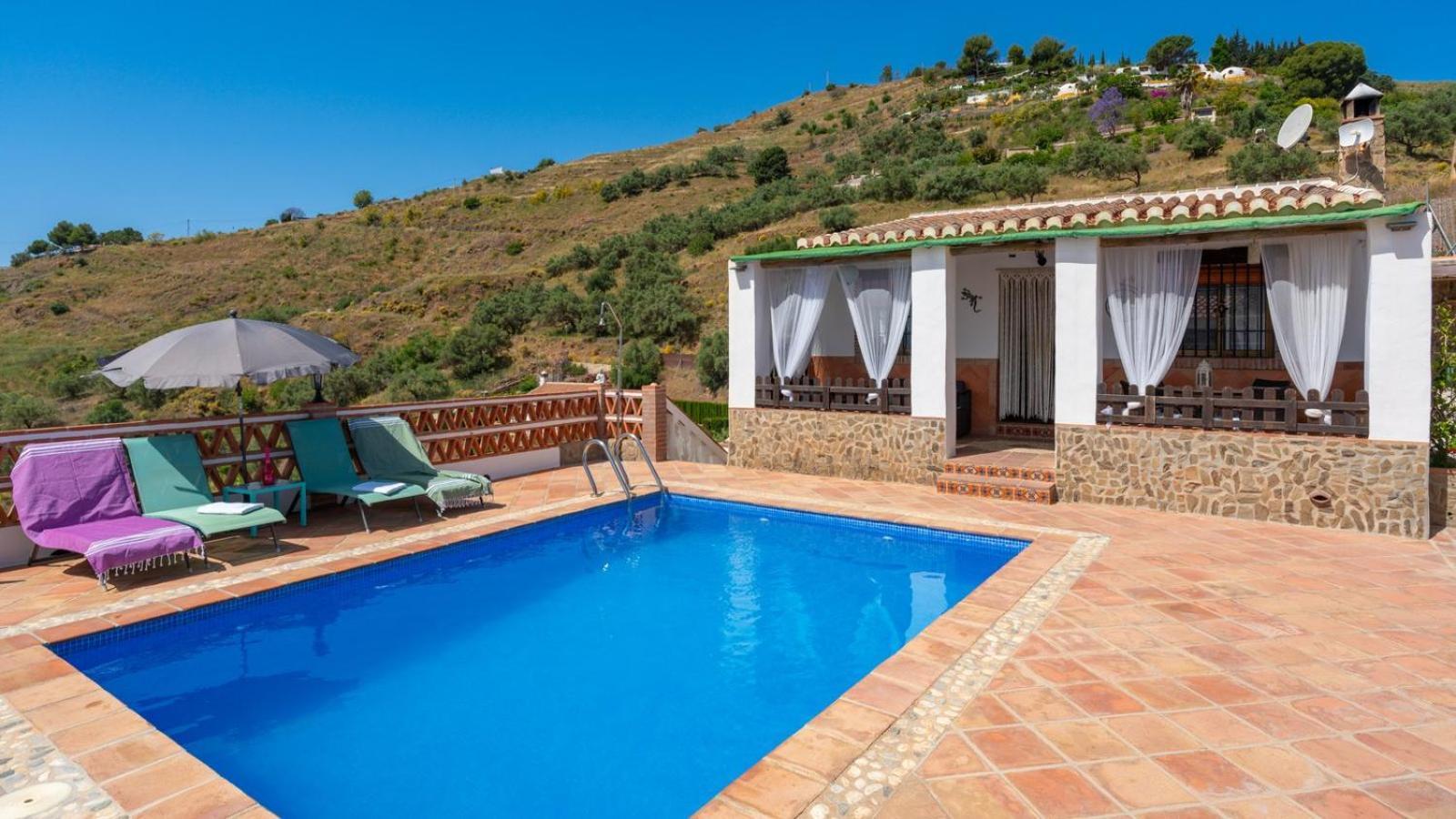 Villa Cortijo El Mirador Frigiliana By Ruralidays Exterior foto